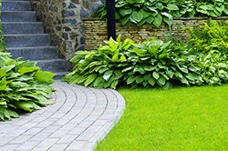 Мощение дорожек и площадок с использованием природного камня   в Костроме