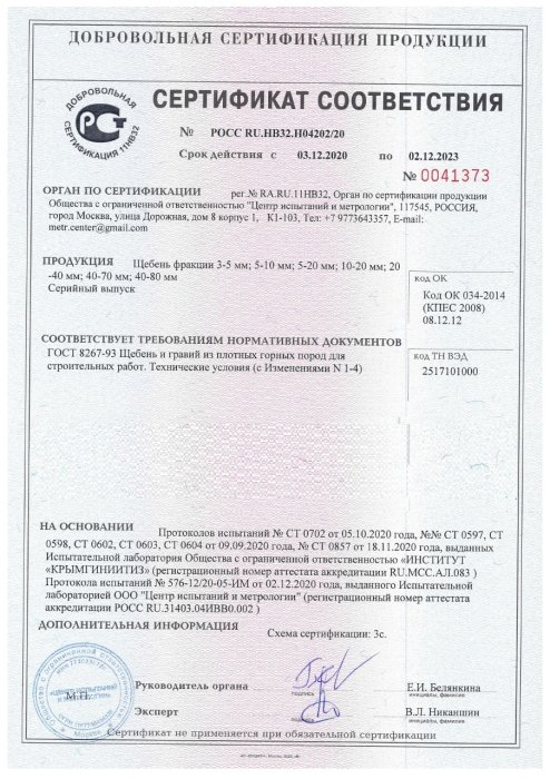 Сертификат на розовый мрамор в Костроме 