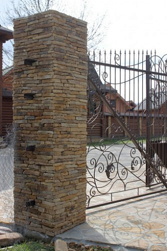 Kamenclub.ru: Песчаник (хворост) art PSG-5-06  купить в Костроме    1 900 руб/кв.м   фото КАМЕНЬ КЛУБ