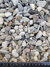 Галька черноморская фр. 10-20 мм.  купить в Костроме фото Камень Клуб