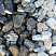 Kamenclub.ru: Щебень галтованный черный (мрамор) фр. 50-100 мм.  купить в Костроме мрамор черный с белыми прожилками щебень ландшафтный мраморный 15000 руб/т   фото КАМЕНЬ КЛУБ