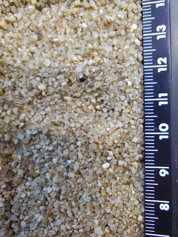 Кварцевый песок для пескоструйных работ фр. 0,8-1,6 мм.  купить в Костроме фото Камень Клуб