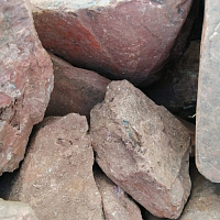 Яшма красная  (фр. 70-100 мм) фото Камень Клуб  купить в Костроме
