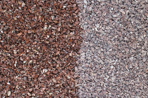 Kamenclub.ru: Мраморная крошка (щебень крошка розовый) фр. 5-10 мм.  купить в Костроме мрамор розовый, красный щебень колотый ландшафтный декоративный  11000 руб/т   фото КАМЕНЬ КЛУБ