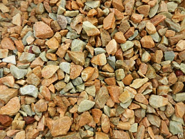 Kamenclub.ru: Щебень крошка желтый (ЗЛАТОЛИТ) фр. 3-5 мм.  купить в Костроме златолит золотистый, бежевый, желтый мрамор 12 000 руб/т   фото КАМЕНЬ КЛУБ