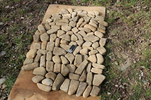 Kamenclub.ru: Песчаник брусчатка  купить в Костроме    5 500 руб/т   фото КАМЕНЬ КЛУБ