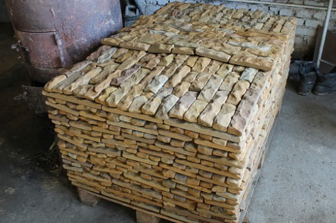 Kamenclub.ru: Песчаник (плитка) art PSG-5-02  купить в Костроме    2400 руб/кв.м   фото КАМЕНЬ КЛУБ