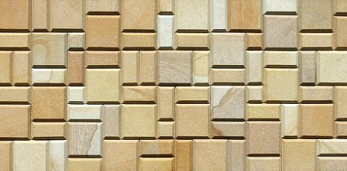 Kamenclub.ru: Песчаник (Римская кладка) art PSG-L-02  купить в Костроме    3750 руб/кв.м   фото КАМЕНЬ КЛУБ