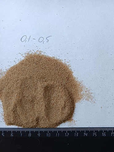 Кварцевый песок для площадок фр. 0,1-0,5 мм.  купить в Костроме фото Камень Клуб