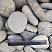 Kamenclub.ru: Галька речная окат (темно-серая) фр. 70-150 мм. купить  в Костроме галька речная темно-серая, синяя, серая речная галька округлая  8000 руб/т   фото КАМЕНЬ КЛУБ