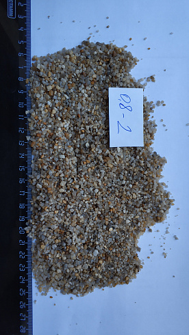 Кварцевый песок для площадок фр. 0,8 - 2 мм.  купить в Костроме фото Камень Клуб