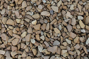 Kamenclub.ru: Щебень крошка желтый (песчаник) фр. 10-20 мм.  купить в Костроме песчаник бежевый, серый, рыжий декоративный ландшафтный щебень колотый 9500 руб/т   фото КАМЕНЬ КЛУБ