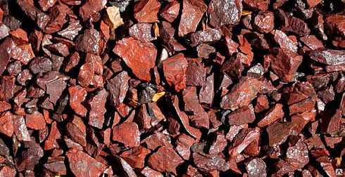 Kamenclub.ru: Щебень крошка красный (ЯШМА) фр. 5-10 мм.  купить в Костроме крошка каменная яшмы красный, бордовый, темно-красный декоративная крошка ландшафтная каменная яшмоидная 8500 руб/т   фото КАМЕНЬ КЛУБ