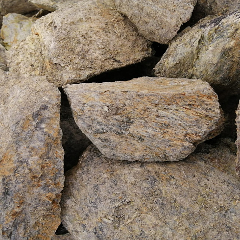 фото Змеевик салатовый  (фр. 70-100 мм)  купить в Костроме в интернет-портале КАМЕНЬ КЛУБ