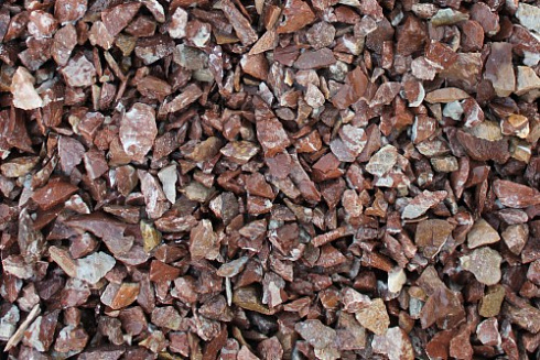 Kamenclub.ru: Мраморная крошка (щебень крошка розовый) фр. 40-70 мм.  купить в Костроме мрамр розовый, красный мраморный декоративный 11000 руб/т   фото КАМЕНЬ КЛУБ