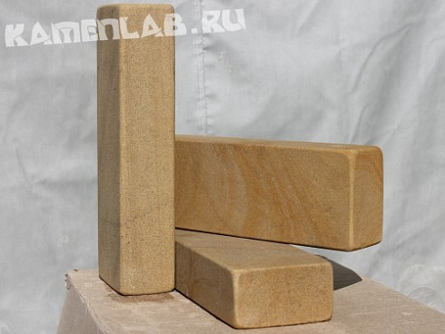 Kamenclub.ru: Бордюр садовый (песчаник) art PSG-B-01  купить в Костроме    500 руб за 1 мп   фото КАМЕНЬ КЛУБ